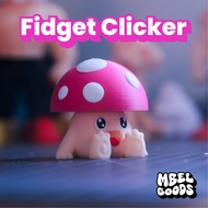 Fidget Clicker Switch Mechanical Mushroom Clicky Cute