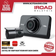 IROAD T10S2 2CH FHD 1080P Wifi OBD II X-Scanner Night Vision Car Camera with Motion Detection & Park