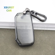 For Kia Carnival Sedona 2021 Sorento MQ4 Transparent TPU Auto Shell Fob For KIA K7 K8 V6 EV6 2022 Dl