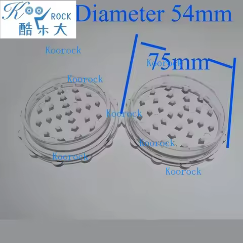 Arc-Shaped 75mm Plastic Grinder – Dual-Compartment Herb Crusher with Sharp Teeth for Tobacco, Garlic