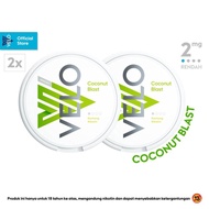 VELO Kantong Nikotin Bundle Twin Pack Coconut Blast 2mg Can - 2pcs