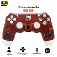 TechSavvy จอยเกม ตัวควบคุมเกม จอยเกมส์ คอนโทรลเลอร์เกมไร้สาย Joystick For PS4/PC/IOS/Android GEN2 Co