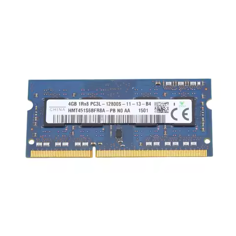 Active For Hynix DDR3 4GB Laptop RAM Memory 1600Mhz PC3 12800 1RX8 1.35V 8 IC SODIMM Memory Only for