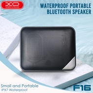 XO F16 Water Resistant Portable Bluetooth Speaker - Black