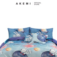 AKEMI 900TC TENCEL™ Lyocell Tickle Fun Stellar Odyssey (Fitted Sheet Set| Bedsheet/ Quilt Cover Set)