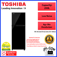 Toshiba 250L 2 Door Fridge GR-B31SU(UK)