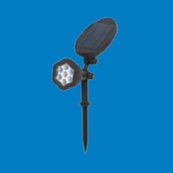 8W solar LED spotlight