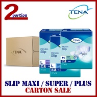 [LOWEST PRICE GUARENTEED] TENA SLIP MAXI / PLUS / SUPER ADULT DIAPERS CARTON SALES