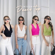 INTUON Deeco top Beautiful Tank Soft Fabric Stretchy Easy To Wear Can Be Matched With Any Look T-SHI