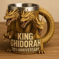 New Godzilla 70th Anniversary3Dmug Godzilla 70th Anniversary Resin Mug