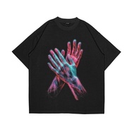 NOIR Black 20s 200-210gsm boxy fitted T-Shirt