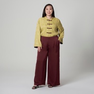 MS. READ Wide Leg Pants | Size UK12-22 | Red | ML53278-P