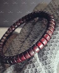 全新 印度小葉紫檀木 直切 藥片 7mm 天然木 手串 Natural Wood Bracelet