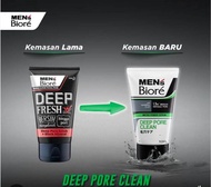 MENS BIORE Facial Wash/scrub/foam Sabun Cuci Pria | Oil Control | Oil Clear | Bright Exprert | Deep 
