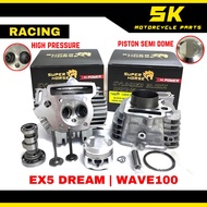 Racing Head + Block Ex5 Dream/Wave100(Spec 53-Spec 56)(SuperHorse)(Combo Set Ex5 Dream)(Head Racing 