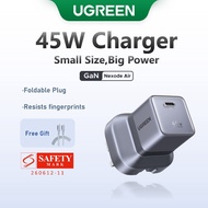 【Mini Size】UGREEN 45W/65W GaN Charger USB-C Charger GaN Fast Charger USB-C Power Adapter Compatible 