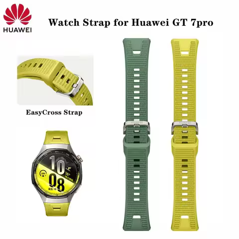 Original 22mm Watch Strap for Huawei GT7 PRO EasyCross Strap for GT6pro Sport Fluoroelastomer Rubber