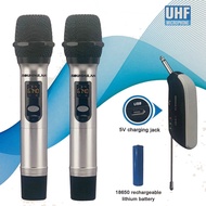 ไมค์โครโฟน ไมค์โครโฟนไร้สาย ไมค์ลอยคู่ รุ่น M-628 UHF แท้ Wireless Microphone SML ไมค์ร้องเพลง รุ่นใหม่ล่าสุด มีเก็บเงินปลายทาง