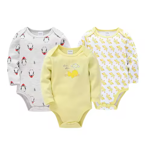 Newborn Baby Girl Bodysuit Long Sleeve 100%cotton Cute Cartoon Print Overalls 3M 6M 9M 12M 18M 24M B