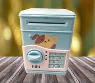 ตู้เซฟออมสิน ดูดแบงค์ได้ อัตโนมัติ ลายหมาน้อย น่ารัก Automatic Deposit Safe Bank ส่งด่วน