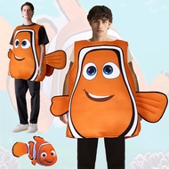 5 Undersea Clownfish Sponge Costume Nemo Dolly cos Costume Halloween Ocean Children Dress Up Costume