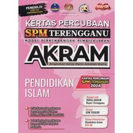 BUKU LATIHAN ( 2025 ) : KERTAS PERCUBAAN SPM TERENGGANU AKRAM PENDIDIKAN MORAL ( KERTAS PERCUBAAN SP