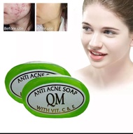 SHINE STAR - Sabun QM Hijau/Obat Jerawat Paling Ampuh dan Cepat - Sabun QM Hijau Anti Acne Soap with