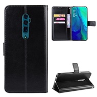 Flip leather Case For OPPO Reno 10X ZOOM 2 A Wallet silicone Phone Protective Cover Case