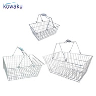 [vsrhkq] Shopping Basket Ergonomic Handheld Grocery Basket Storage Holder Storage Basket for Cosmeti