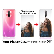 DIY Custom customise Customized transparent clear Phone Case Vivo Z1 V27E Y22S X90 Pro Plus IQOO Neo 7 6 SE 230408