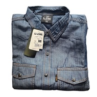 ตัวนี้หล่อมากๆค่ะ BJ Jeans ทรงสลิมเข้ารูป  ไม่ยืด ไม่หนามาก ของแท้ (มีลายด้านหลัง)