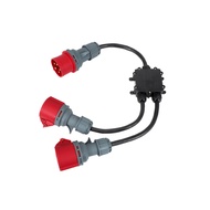 [jwerlyday]High-Voltage Adapter CEE Adapter 32A to 16A 5 X 2.5mm² High-Voltage Cable 16A 415V Power 