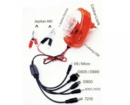 Charger Aki Casan Motor Mobil USB Handphone Battery Universal Motor Listrik Sepeda Listrik