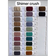 Multi cloth lady crush/shimer crush