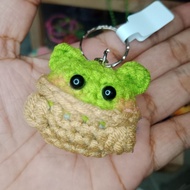 Crochet amigurumi crochet keychain