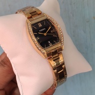 Original Fossil ES3119 Stoned Diamond Day Display Vintage Classic Analog Non-Tarnish Actual Picture 