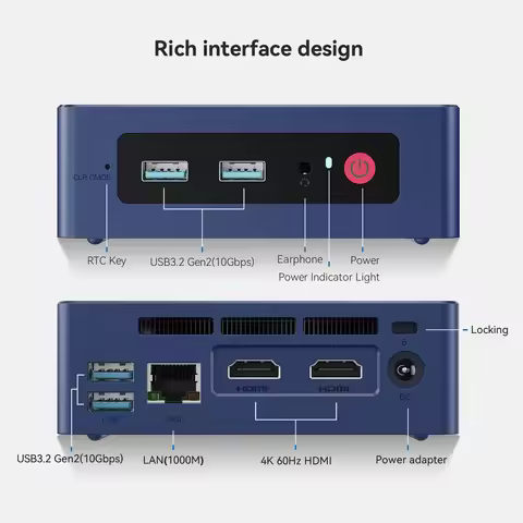 Beelink MINI S13 Pro Intel Celeron N150 12gen Office Mini PC 4C/4T 2GHz Up To 3.6GHz Desktop Compute