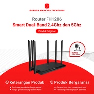Tenda FH1206 Dual-Band 2.4Ghz and 5Ghz Wireless WiFi Router Original Used Router/ with Bonus Adapter