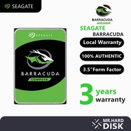 Seagate BarraCuda 3.5" Hard Drive : 1TB / 2TB / 4TB / 6TB / 8TB Three-year warranty 3.5-inch hard drive HDD