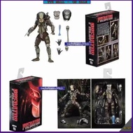 Predator 2 NECA Ultimate Elder Predator Kenner Leader Action Figure Alien Model Toys Joint Movable C