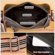 15390
Solid color retro simple rhomboid round bag 456