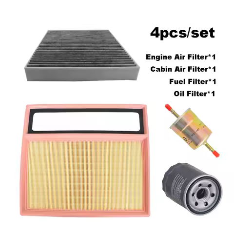 4pcs Filter Set For BYD SONG PLUS DM-i Champion 1.5L Hybrid 2023 2024 MAX PRO Engine Cabin A/C Fresh