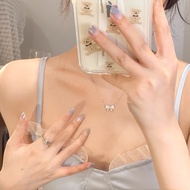 Yes Bow Pendant Necklace Fashion Products For Women Korean Style