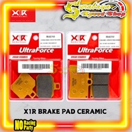 X1R Brake Pad Ceramic 2 and 4 Piston Brembo Nissin X1R Original X1R X-WHEEL Vietnam