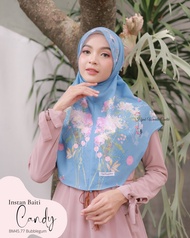 Hijabwanitacantik - Instan Baiti Candy Series | Hijab Instan Bergo Motif | Bergo Cantik Motif