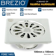 Brezio FDBZ 1602 Anti-Odor Bathroom Strainer easy Valve Anti-Cockroach