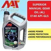 Meausu EP90 EP-90 4L - Manual Transmission Fluid Manual Gear Oil 4Litres API GL5 - Minyak Gear