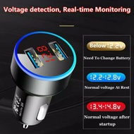 Car charger+fastcharging voltmeter
