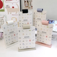 Today New Products/2026 New Style Desk Calendar Desktop Flip Note Calendar Office Creative Ornaments