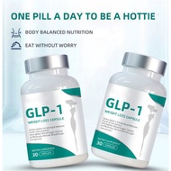 GLP-1 Weight Loss Capsules, 30 Count, 1 Pill Daily, Appetite Suppressant & Blood Sugar Control Suppl